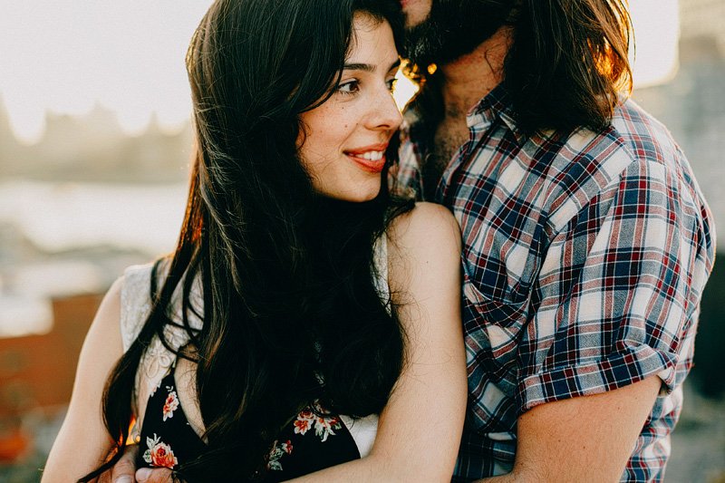 Alexandra & Tom | A Sunset Engagement Session | Brooklyn Rooftop Brooklyn Rooftop Engagement Session 10 Alexandra & Tom | A Sunset Engagement Session | Brooklyn Rooftop
