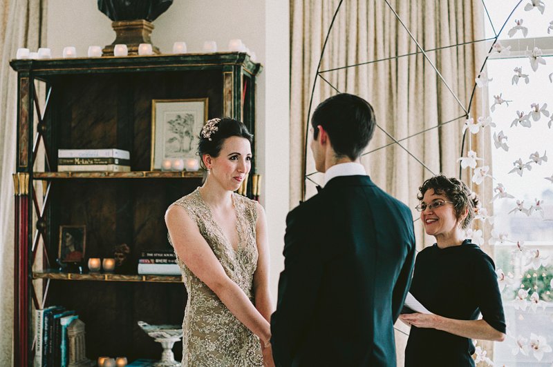 manhattan apartment wedding