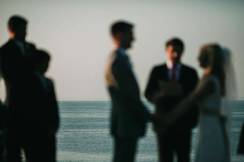 long island sound wedding ceremony