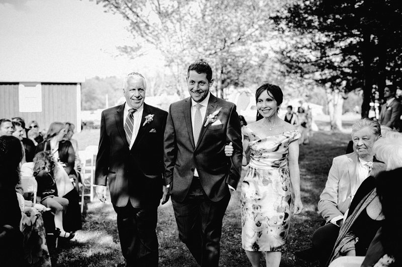 catskills farm wedding ceremony 1