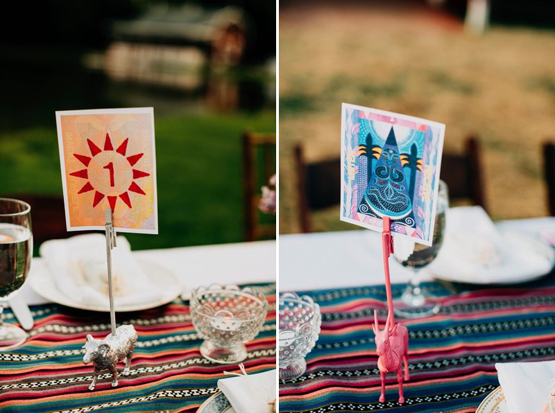 hippie table setting wedding farm 1