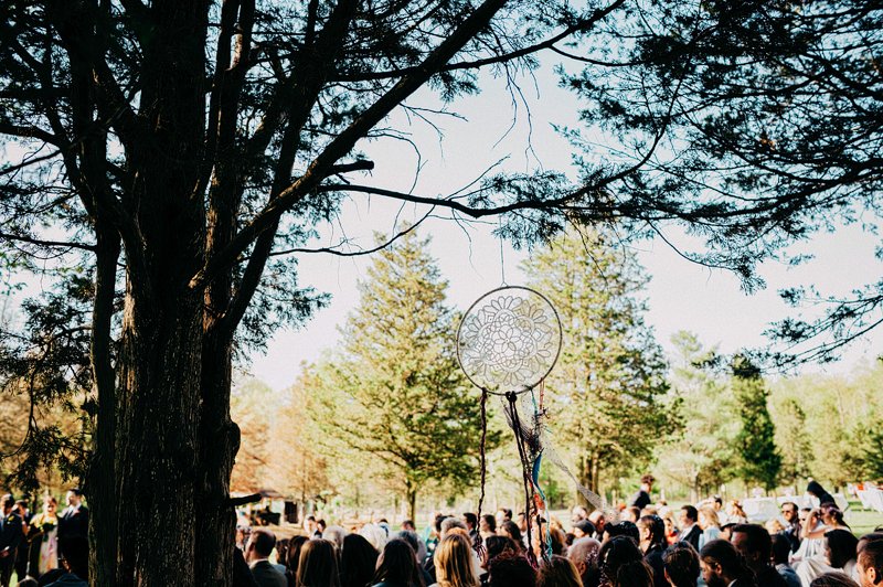 hipster wedding ceremony hudson valley farm