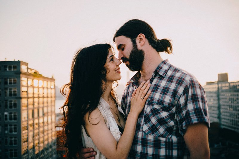 brooklyn engagement session williamsburg