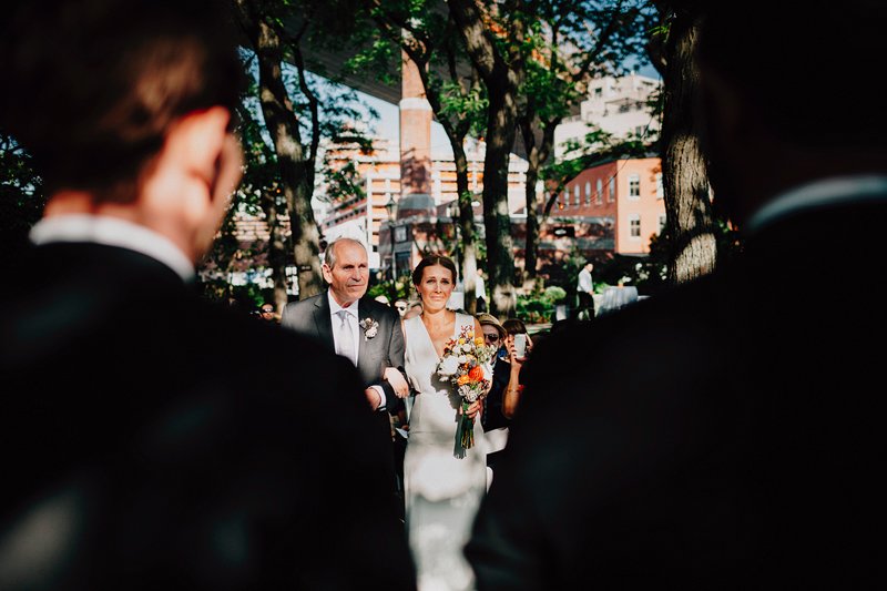 humanist wedding ceremony brooklyn river cafe 5