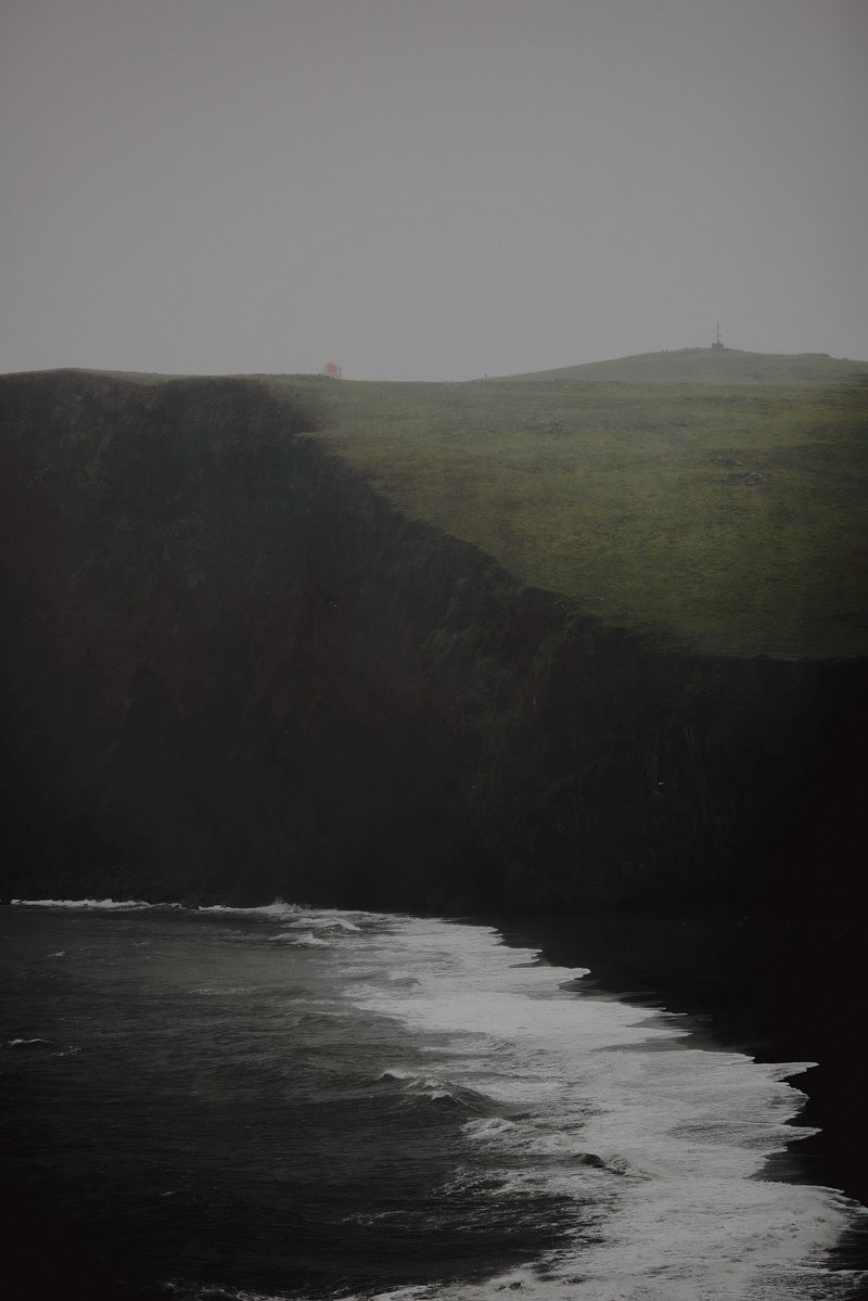 dyrholaey cliffs
