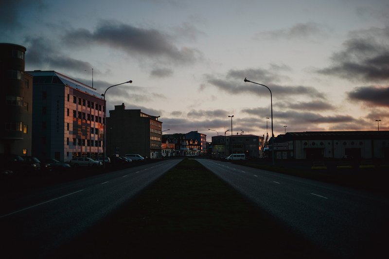 summer nights in iceland