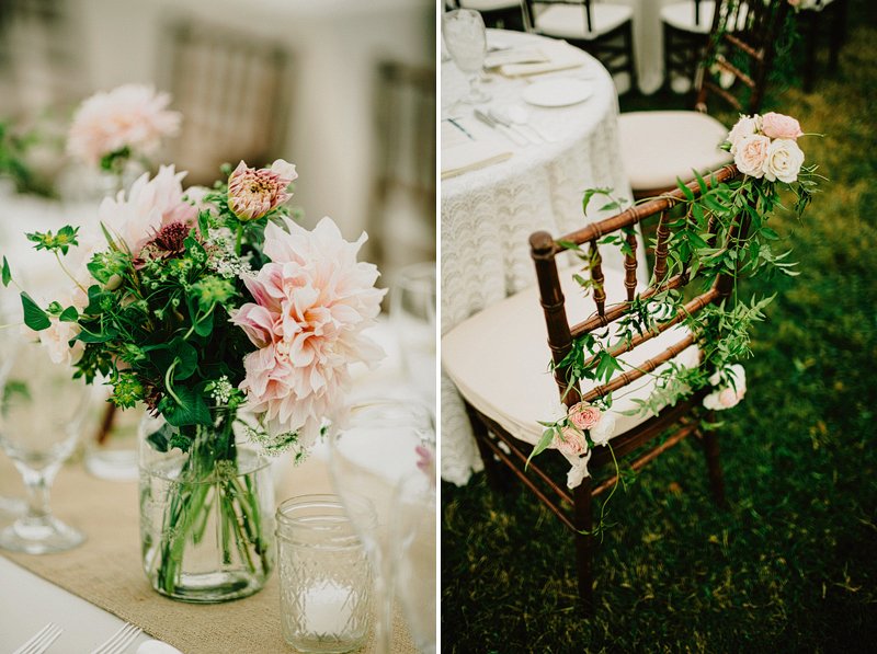 rustic wedding table setting ideas