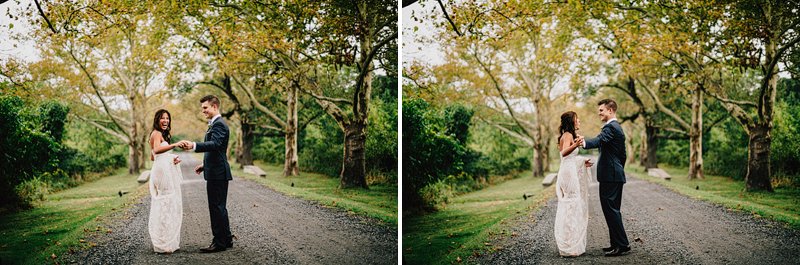 fall wedding in bucks county