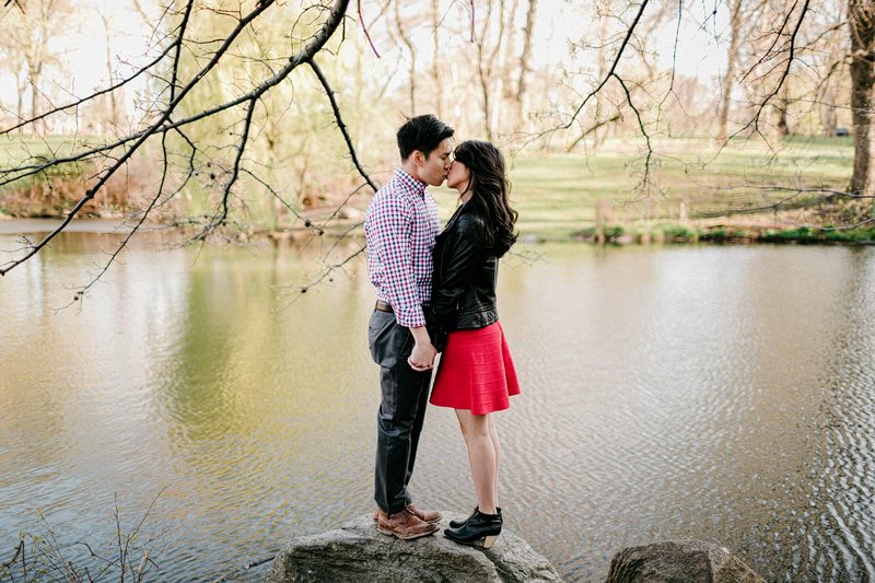 Classic NYC Engagement Session Central Park