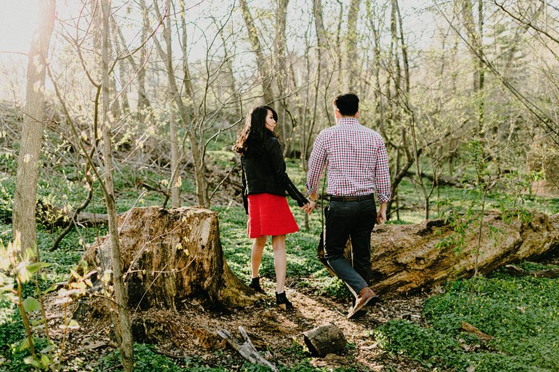 Classic NYC Engagement Session Central Park