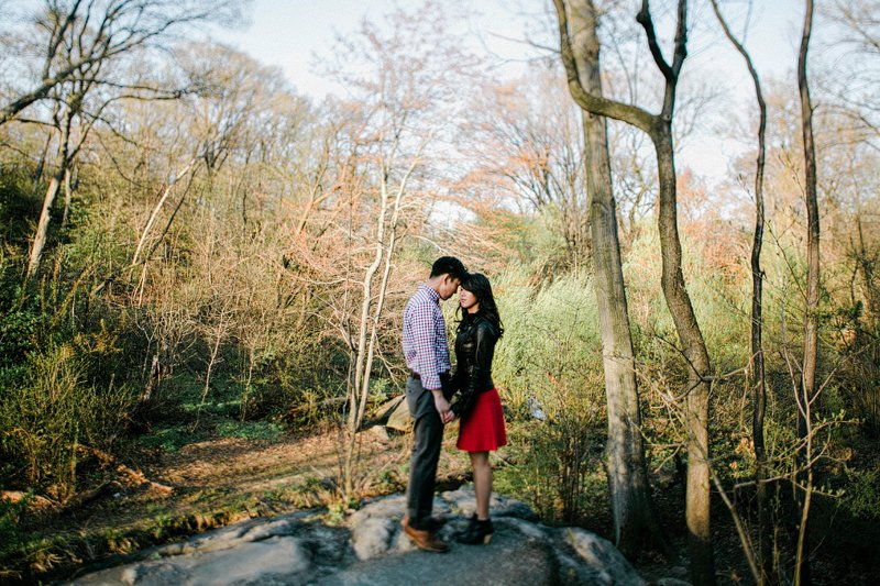 Classic NYC Engagement Session Central Park