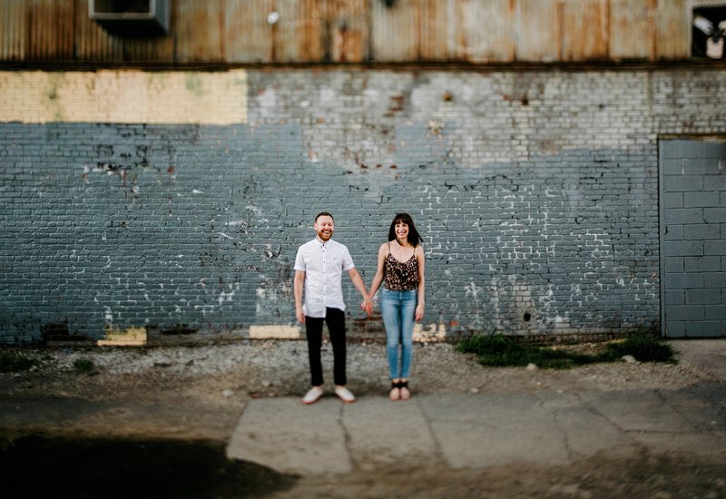 Greenpoint Brooklyn Summer Engagement Session vespa