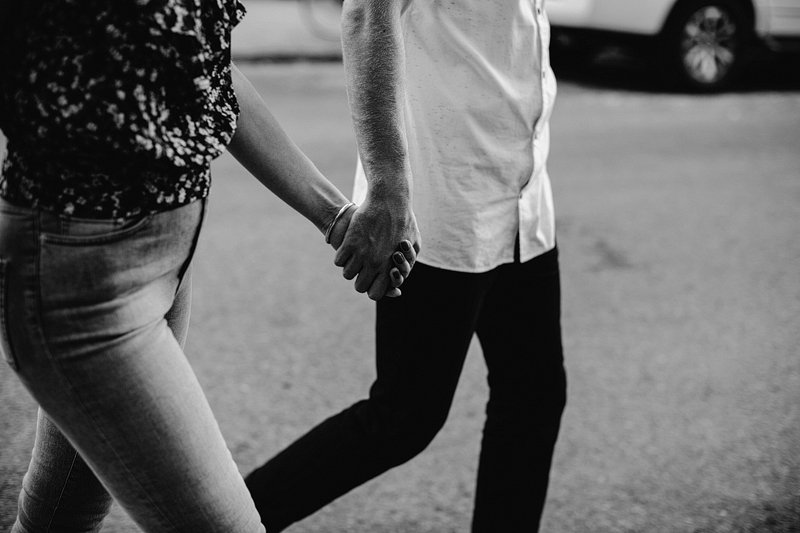 Greenpoint Brooklyn Summer Engagement Session vespa