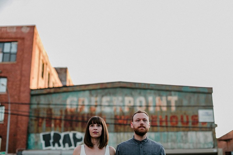 Greenpoint Brooklyn Summer Engagement Session vespa