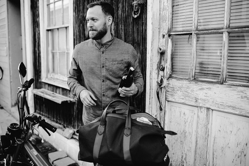 Greenpoint Brooklyn Summer Engagement Session vespa