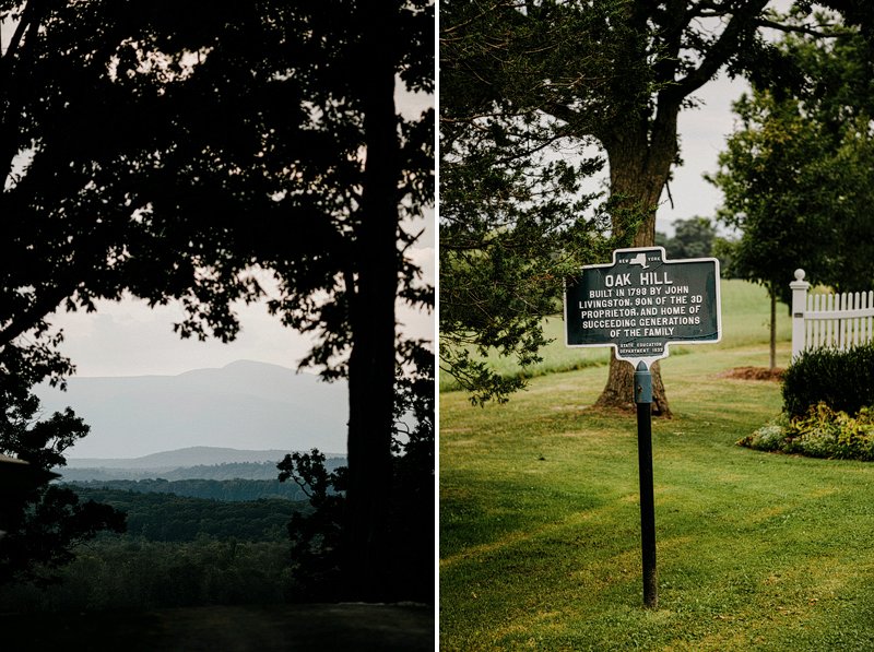 Hudson New York Oak Hill Summer Wedding