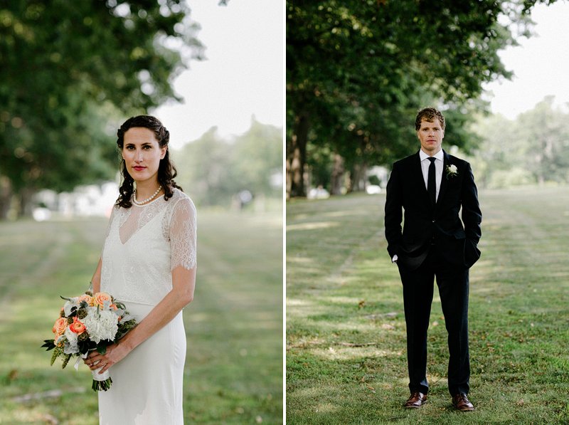 Hudson New York Oak Hill Summer Wedding