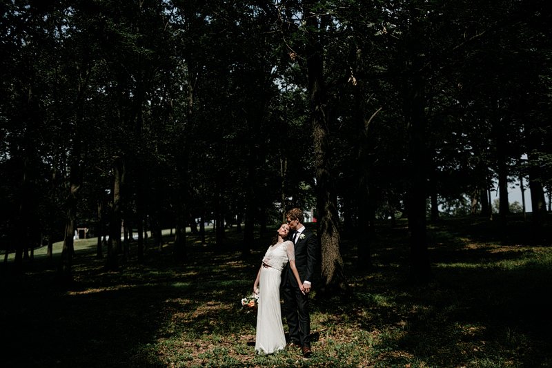 Hudson New York Oak Hill Summer Wedding