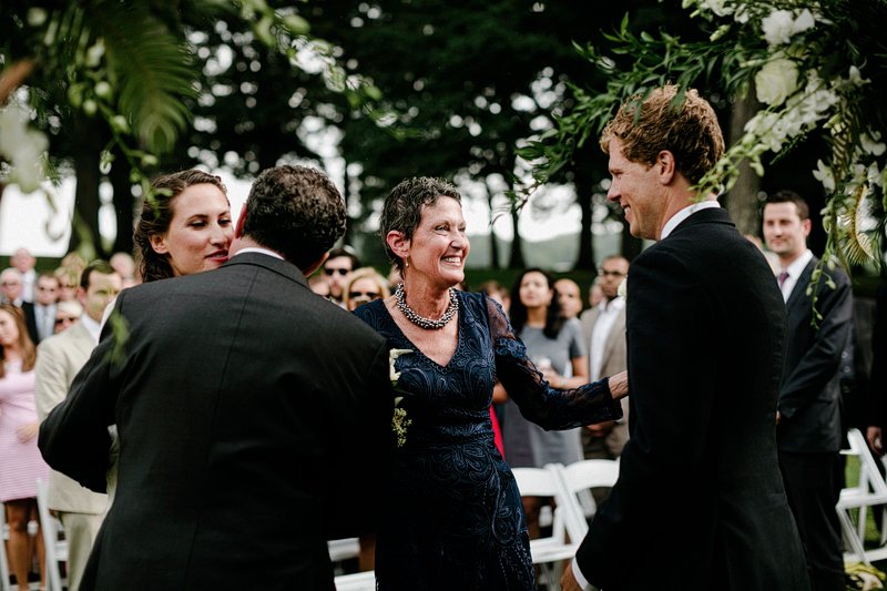 wedding ceremony oak hill hudson ny