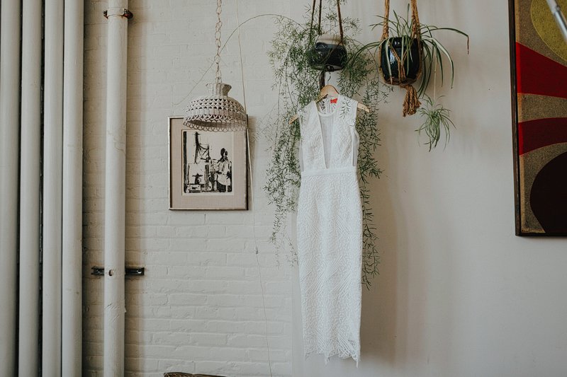 brooklyn rooftop elopement wythe hipster