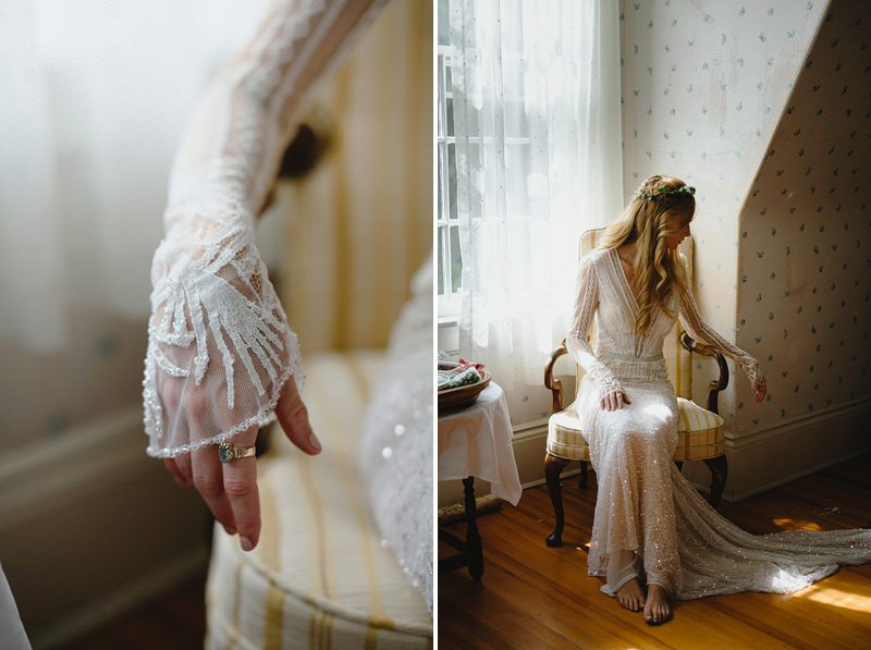 boho wedding dress with sleeves