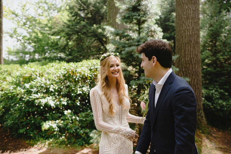 the fells new hampshire wedding boho chic