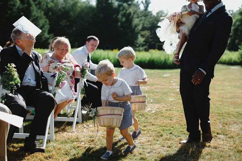 new hampshire lake sunapee wedding ceremony