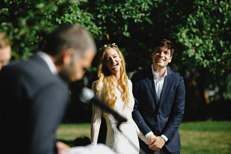 new hampshire lake sunapee wedding ceremony