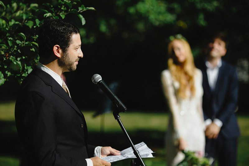 new hampshire lake sunapee wedding ceremony