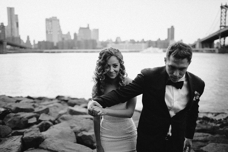 chic river cafe wedding brooklyn