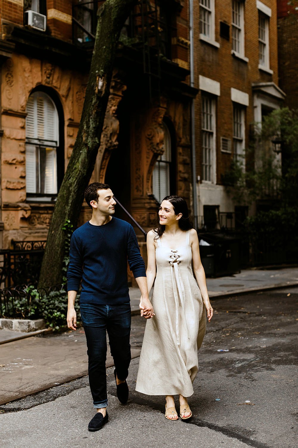 west village nyc engagement session