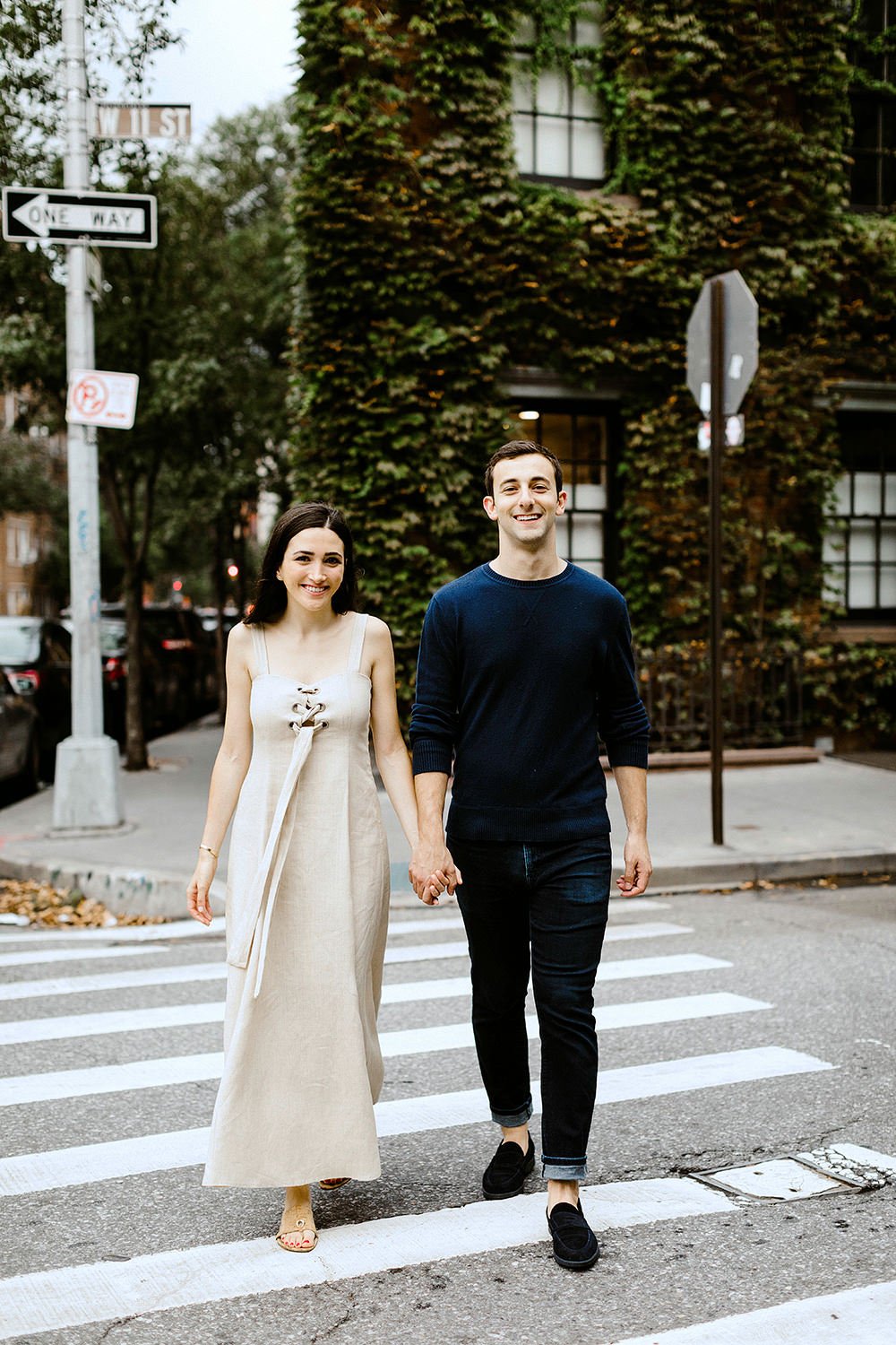 west village nyc engagement session