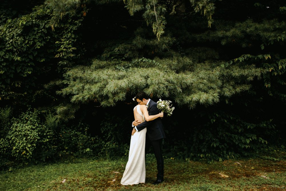 bohemian summer wedding upstate ny farm