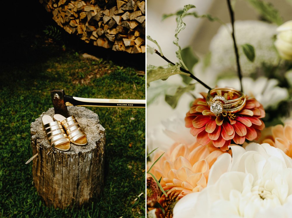 foxfire mountain house hipster wedding